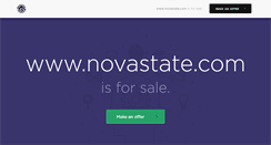 Desktop Screenshot of novastate.com